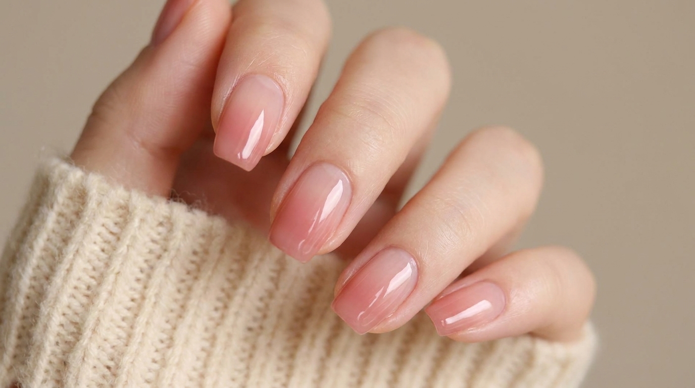 Uñas Ombré en Rosa Nude — Tutorial Paso a Paso para Principiantes