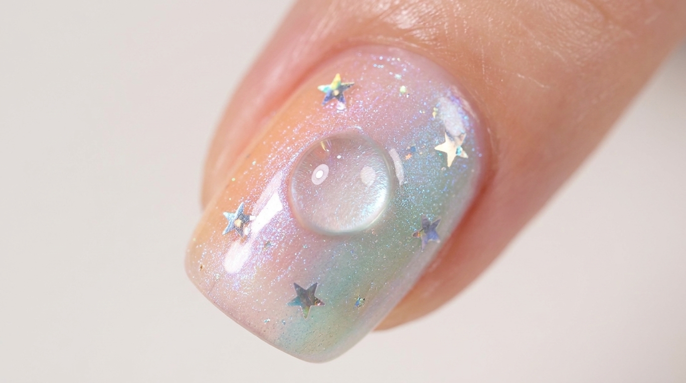 Nail Art Degradado Atardecer Aurora — Tutorial de Manicura Celestial
