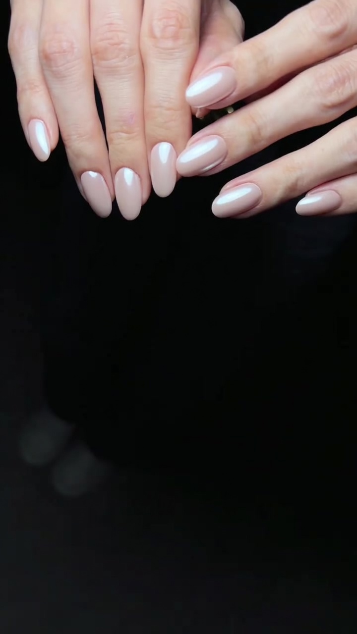 Uñas Efecto Perla Cromado — Tutorial Paso a Paso