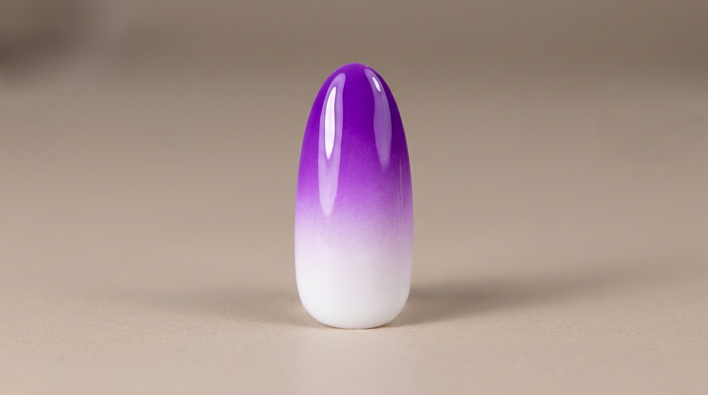 Uñas Ombré con Aerógrafo: Tutorial Profesional de Dos Tonos