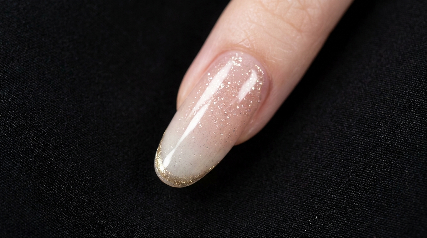 Uñas con Degradado White Moonlight — Tutorial Etéreo Paso a Paso