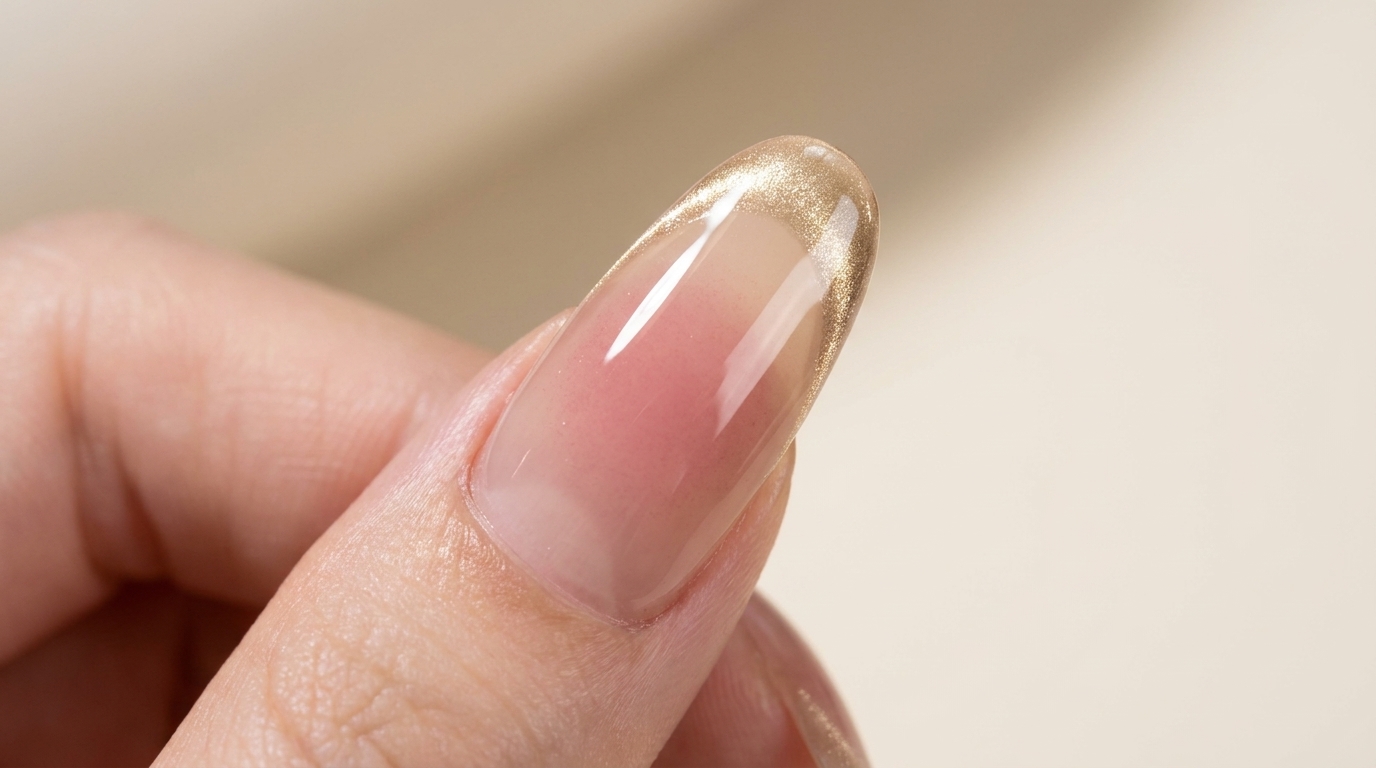 Uñas Blush Cat Eye — Tutorial Paso a Paso de Punta Francesa