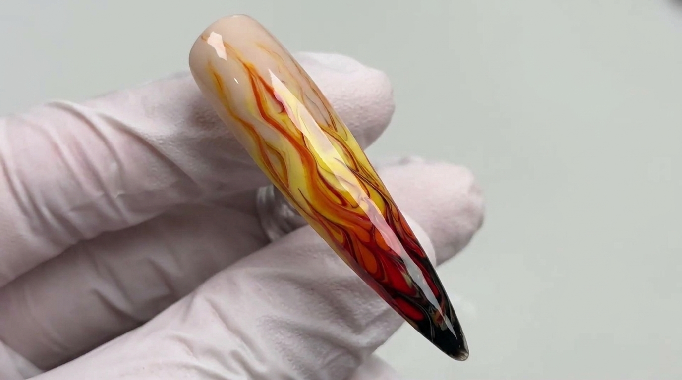Diseño de Uñas con Fuego: Tutorial Paso a Paso para Principiantes