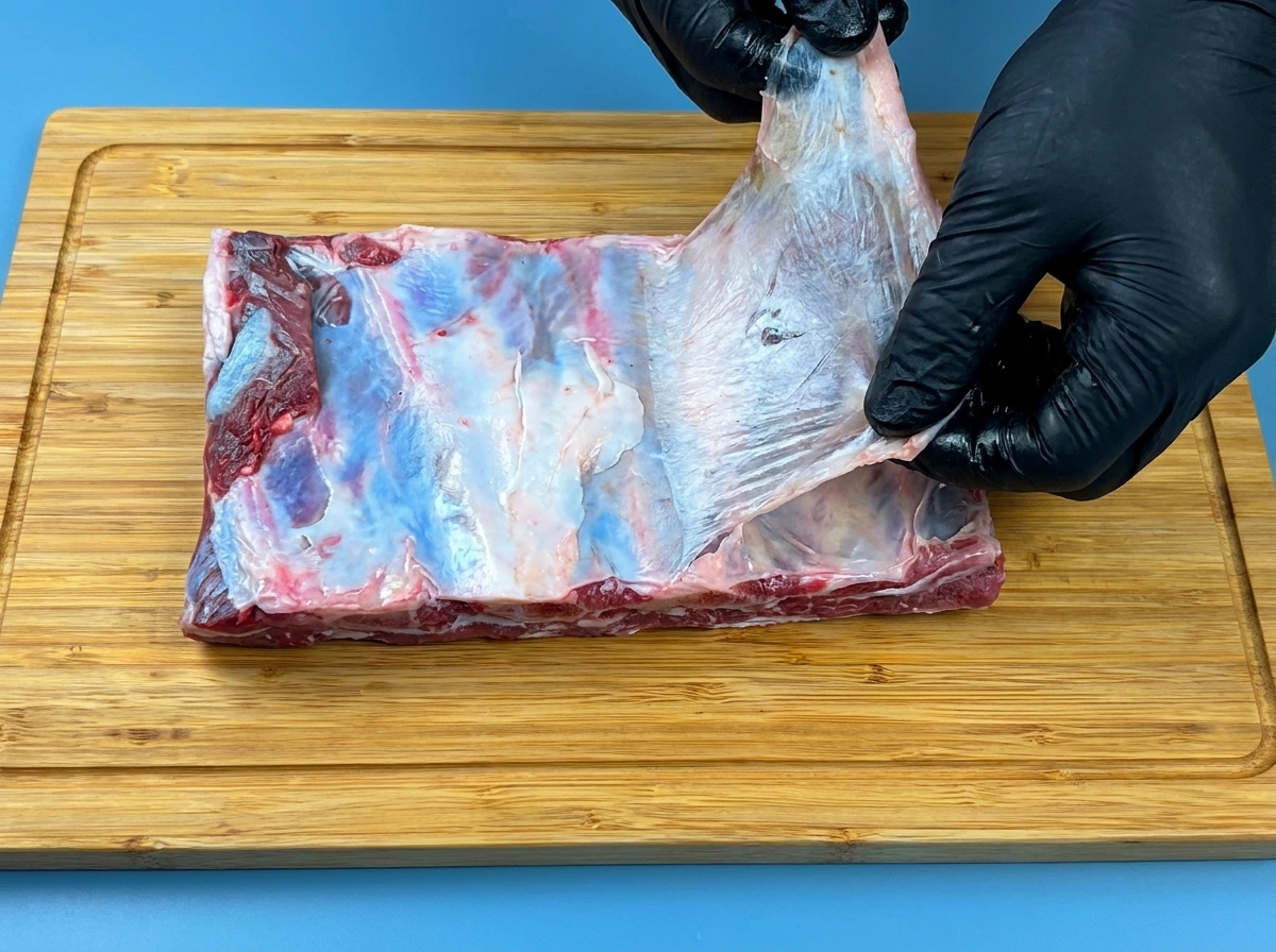 Un pincel de detalle fino aplicando gel 3D rosa para crear una forma de lazo sobre una uña con acabado cromo.