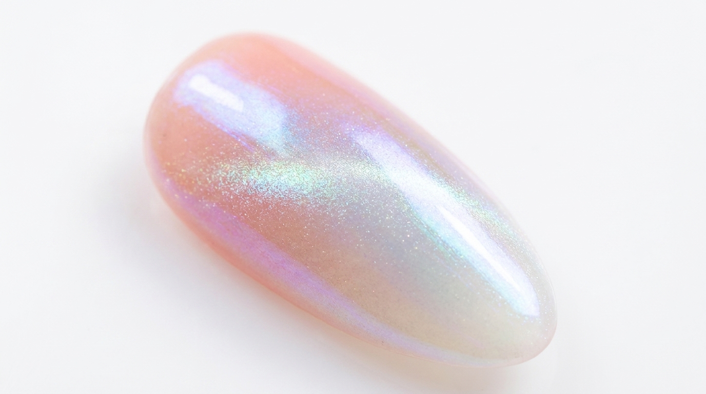 Uñas Degradadas Aurora Melocotón con Efecto Cat-Eye — Tutorial Paso a Paso