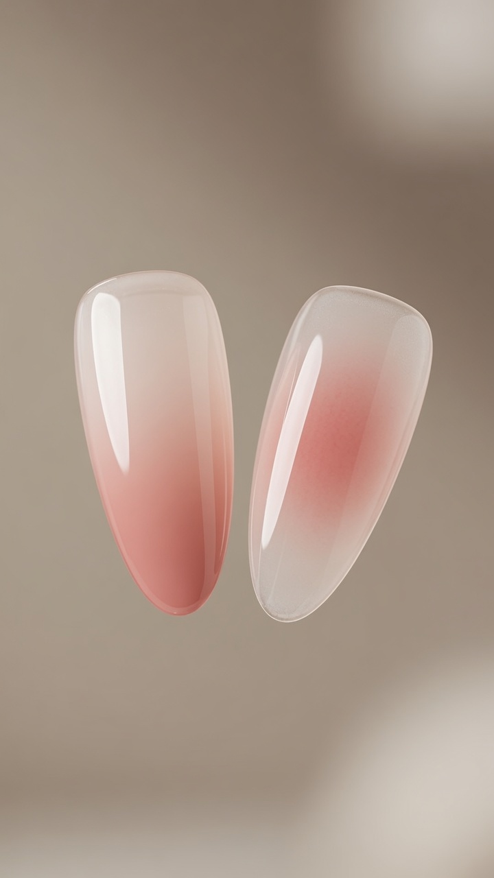 Tutorial de Uñas: Degradado Ombré y Efecto Blush en Gel