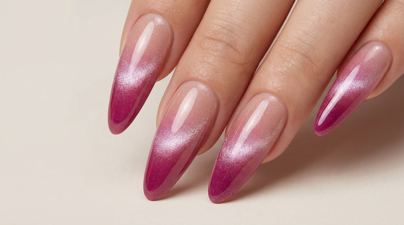 Uñas de Gel Ombré Magnéticas: Tutorial Profesional Paso a Paso