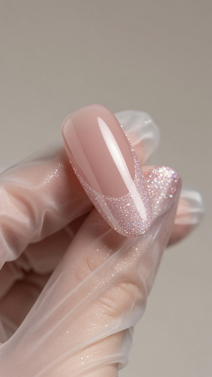 Manicura Francesa con Brillo Satinado — Tutorial de Diseño Sofisticado