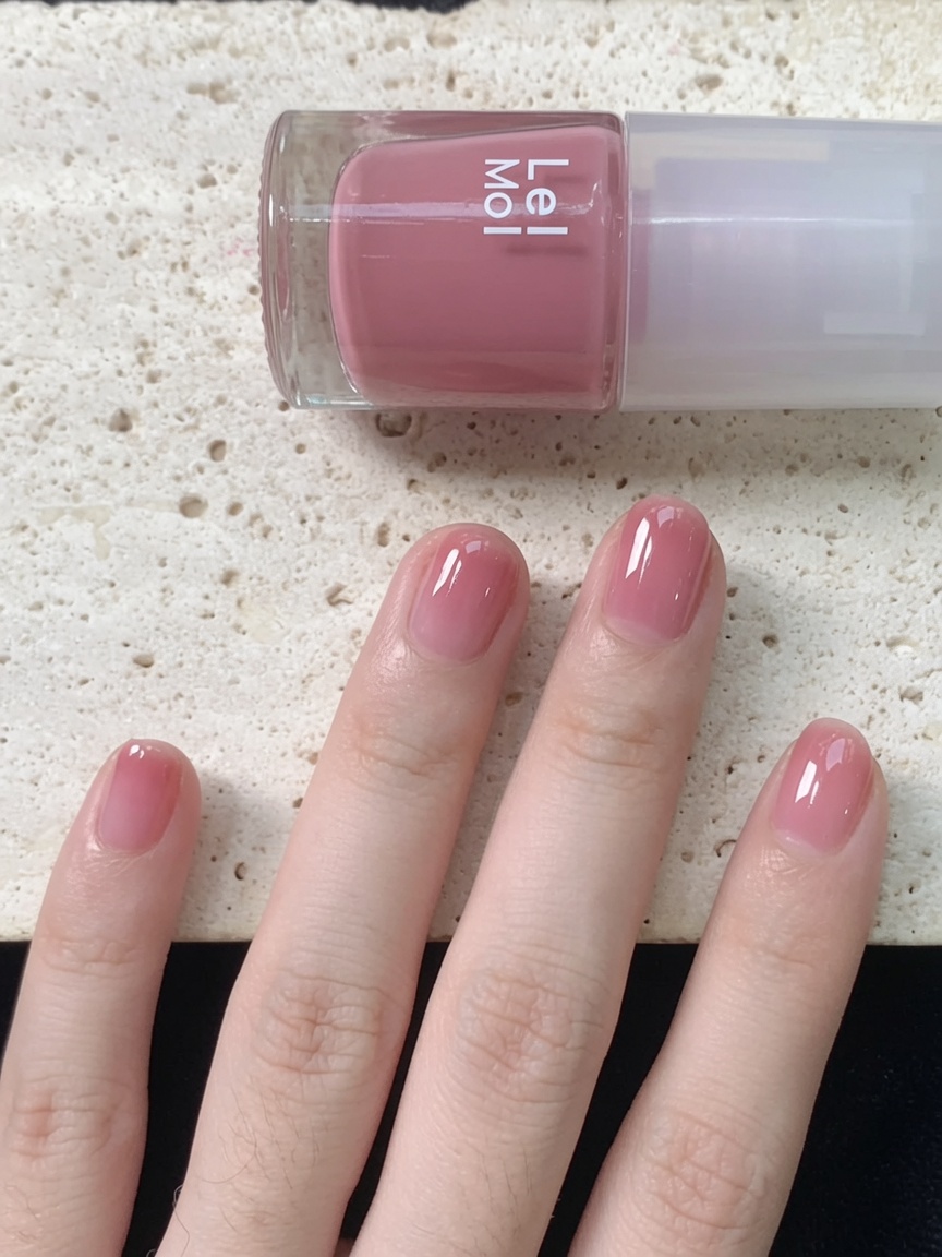 Uñas Rosa Jelly con Degradado — Tutorial Paso a Paso