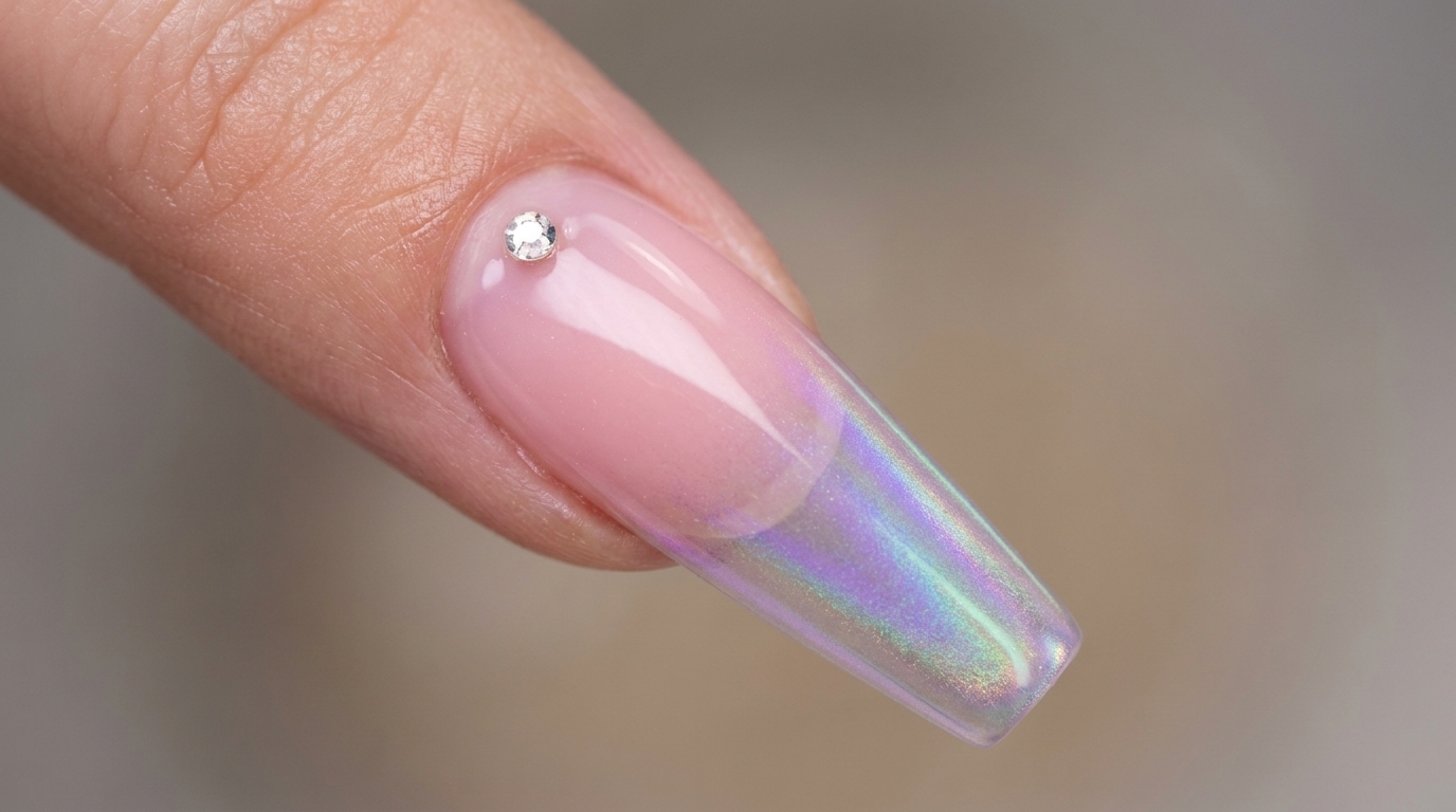 Uñas Ombré Rosas Cromadas — Tutorial Profesional de Degradado