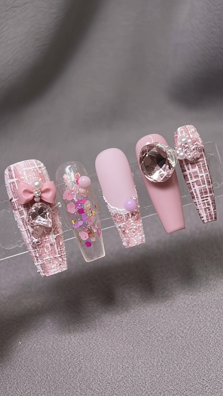Tutorial de uñas tweed estilo otoño/invierno