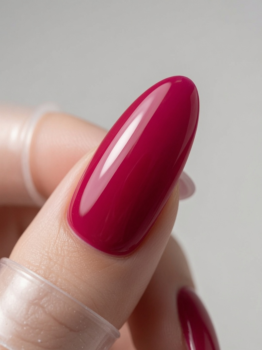 Tutorial: Cómo crear tu propio tono de esmalte en gel color rojo baya