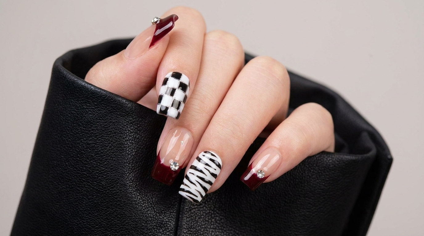 Nail Art de Otoño Multipatrón Fácil con Calcomanías de Estampación