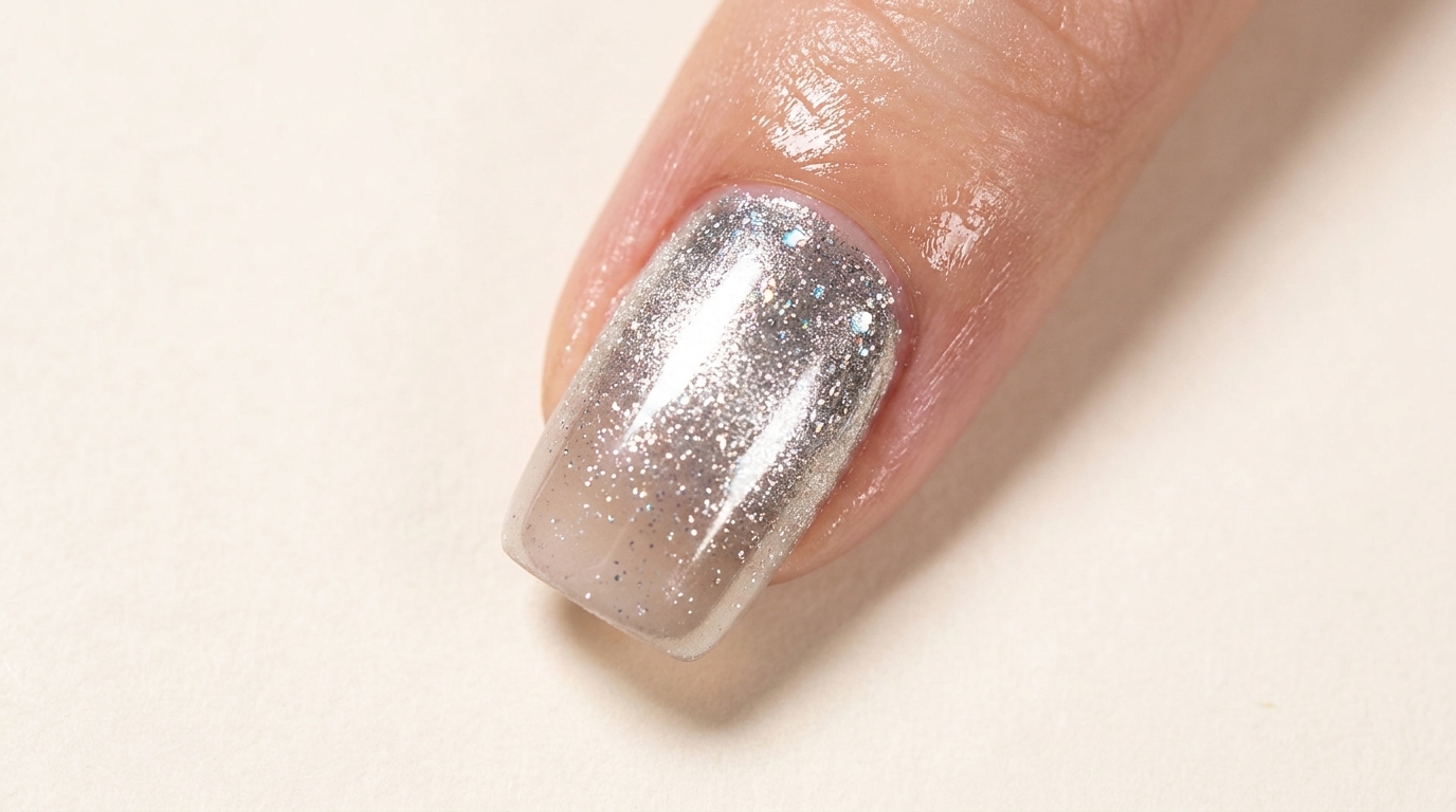 Tutorial de Uñas Plateadas: Degradado Cromado y Efecto Cat-Eye Brillante