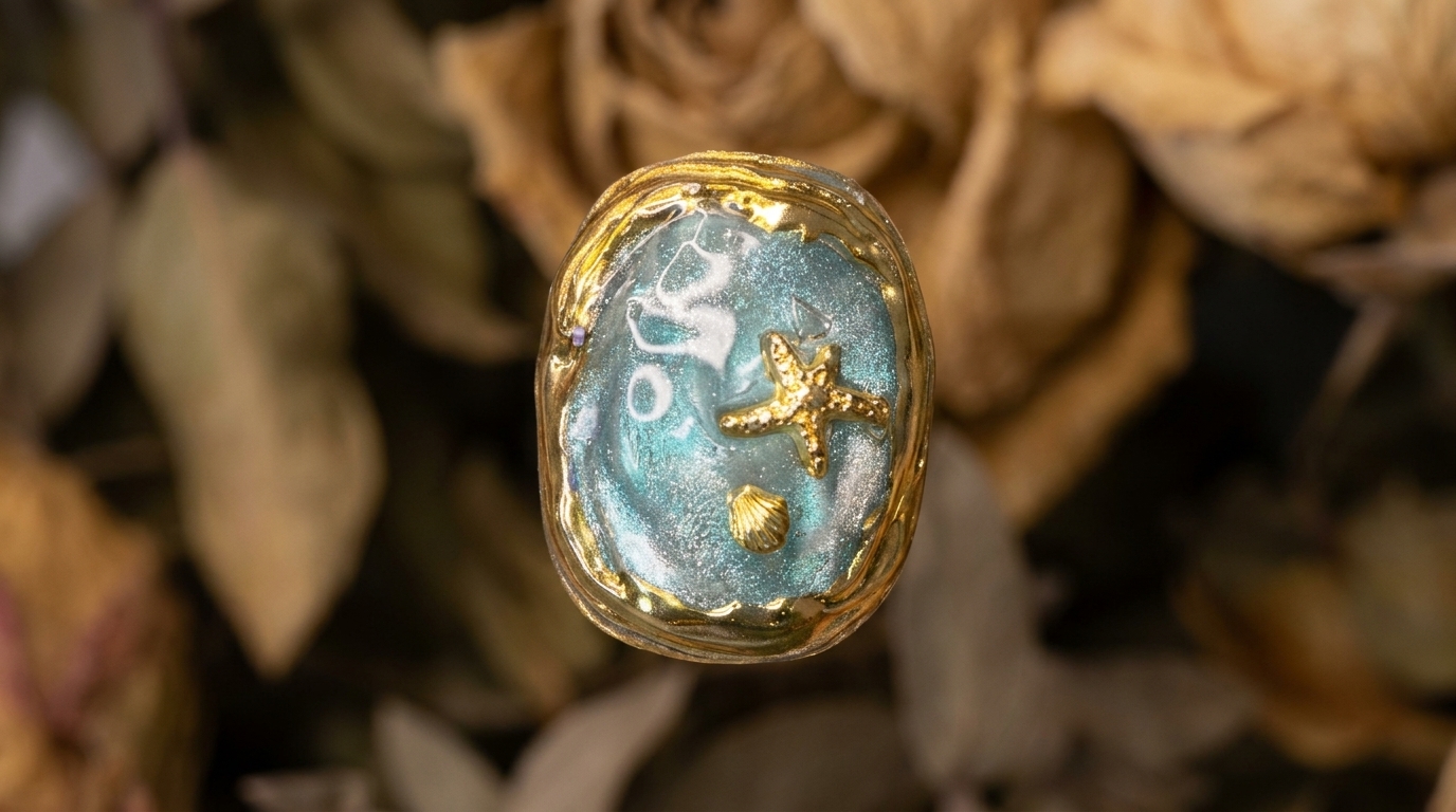 Uñas de Gel Estilo Océano Atlantis — Tutorial Paso a Paso