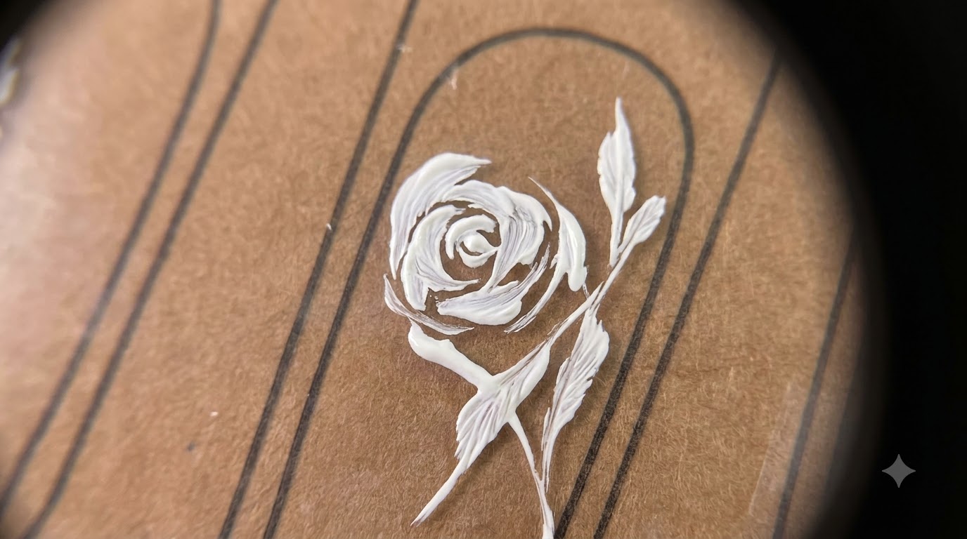 Tutorial de Nail Art de Rosas Pintadas: Domina las Flores de Gel Delicadas